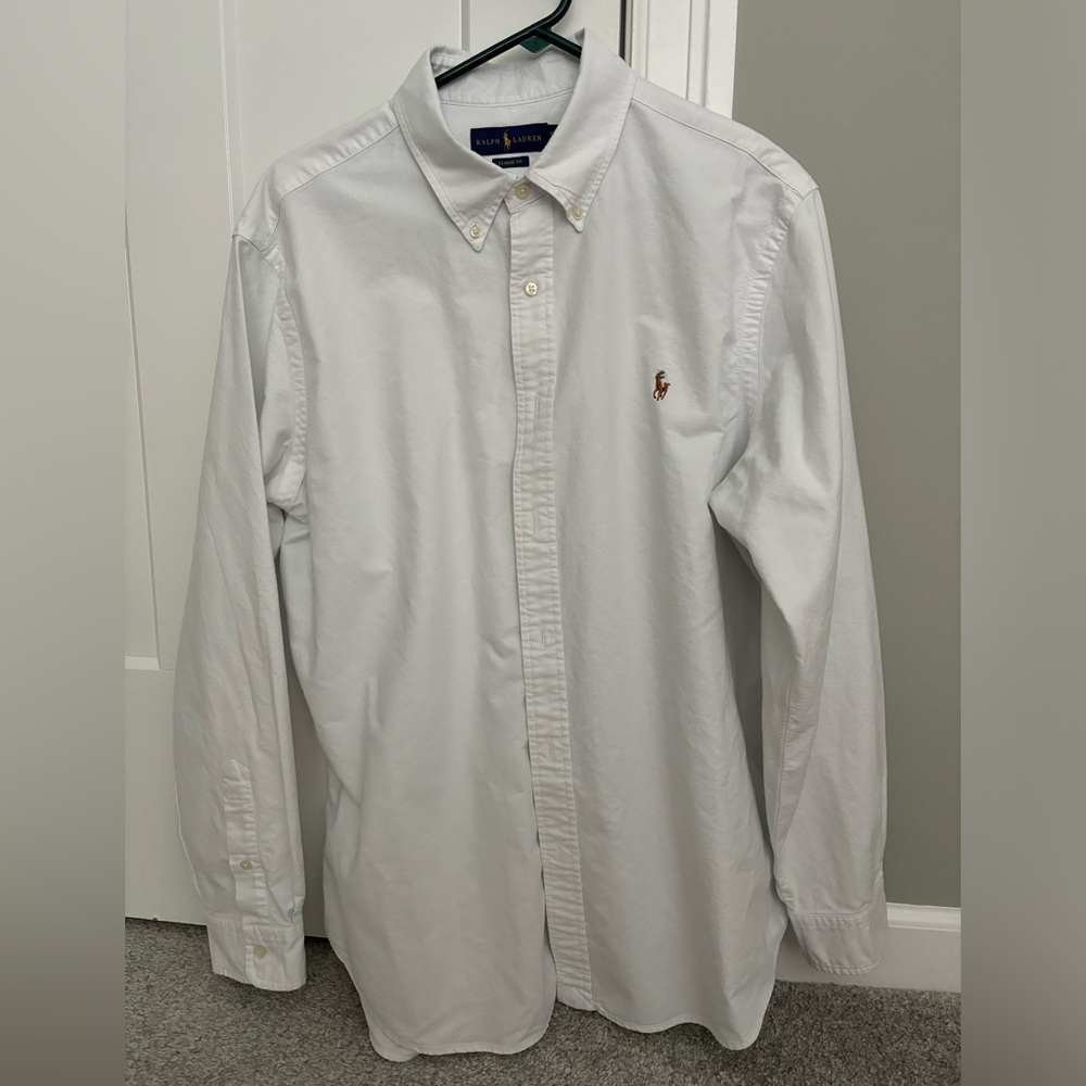 Men’s XL Ralph Lauren White Oxford